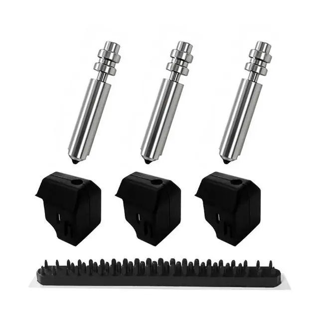 Alt view image 3 of 3 - For X Heatbreak +Silicone Kits Sock KX One-Piece Hotend Bimetal Nozzles Resist 300°C Hotend 0.25mm
