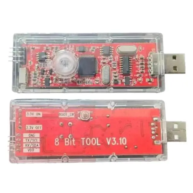 Alt view image 2 of 3 - CA51F Series Offline Burner USB Offline Burning Development Tool CA51F Programmer Development Tool, for MCU ISP Upgrade