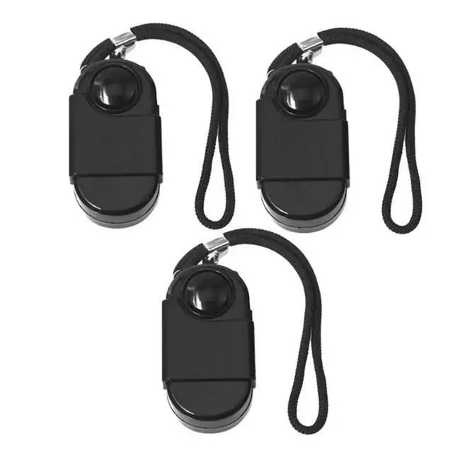 Alt view image 3 of 3 - 3Pcs Camping Motion Detector Alarm Mini PIR Infrared Motion Sensor 120DB Home Security Anti-Theft