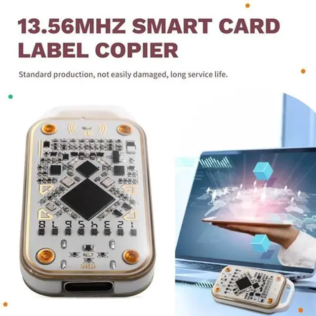 Alt view image 2 of 6 - Chameleon V3.0 1XUID Keychain RFID Smart Chip Reader Read Write Support 125Khz 13.56Mhz ID IC Card Smart Tag Copyer Cop
