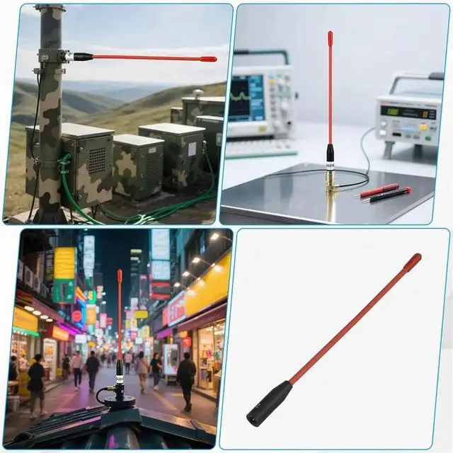 Main image of 2PCS Meshtastic LoRa Soft Whip Antenna 868MHz Gain Omni SMA Male Connector 10dBi Antenna W/ SMA Female A