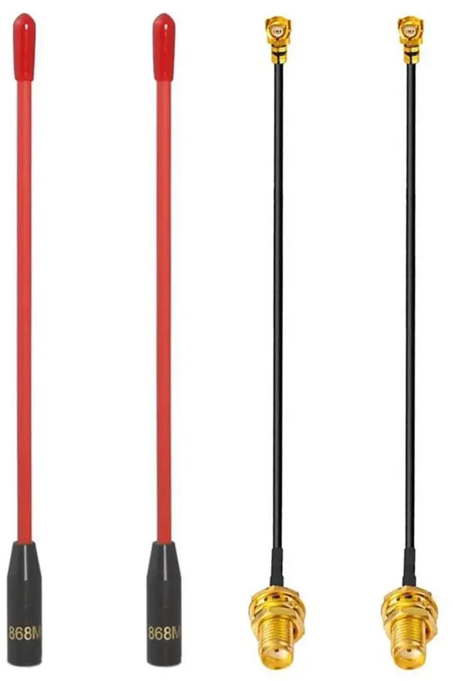 Alt view image 3 of 3 - 2PCS Meshtastic LoRa Soft Whip Antenna 868MHz Gain Omni SMA Male Connector 10dBi Antenna W/ SMA Female A