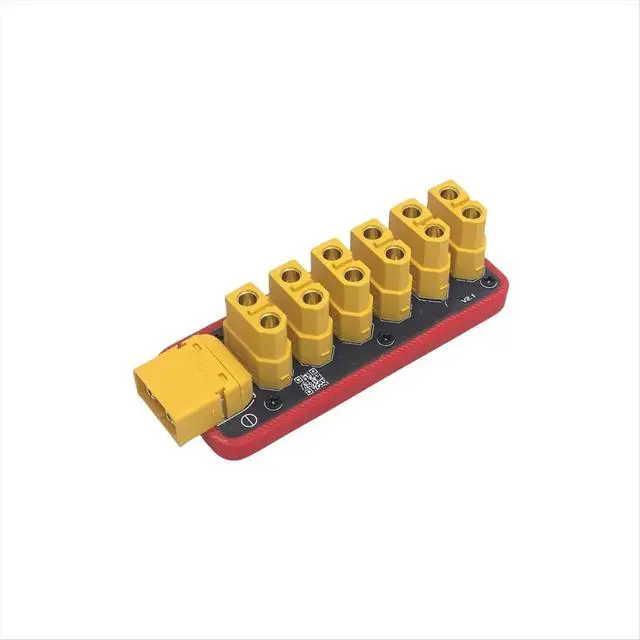 Alt view image 3 of 3 - XT-60 Distribution Board 6-Bit Model Aircraft Robot Submarine Electric Vehicle Distribution Board Electric Race Board