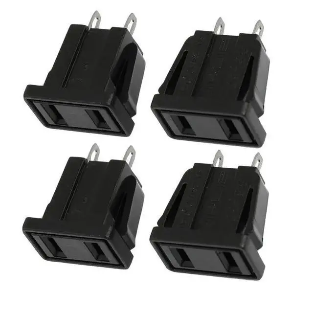 Alt view image 2 of 6 - 100 X US Type Panel Mounting AC Power Socket Outlet AC 250V 10A