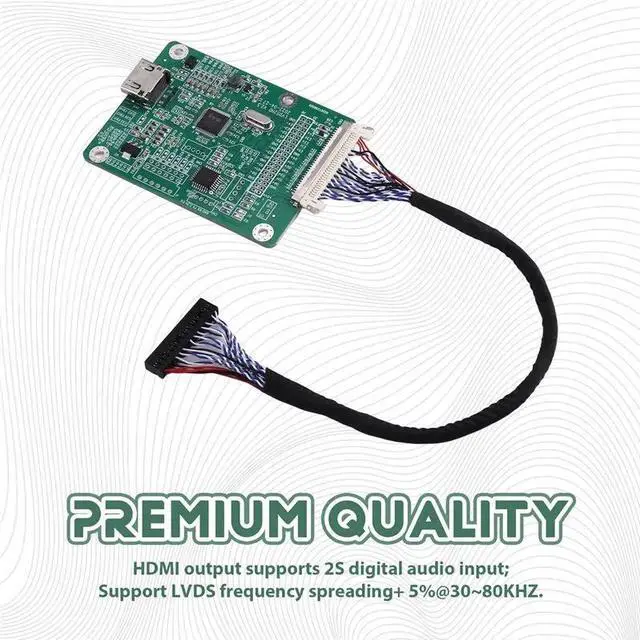 Alt view image 2 of 6 - LT2611UXC 4K/30Hz LVDS To -Compatible Conversion Module For Display Adapter Solution