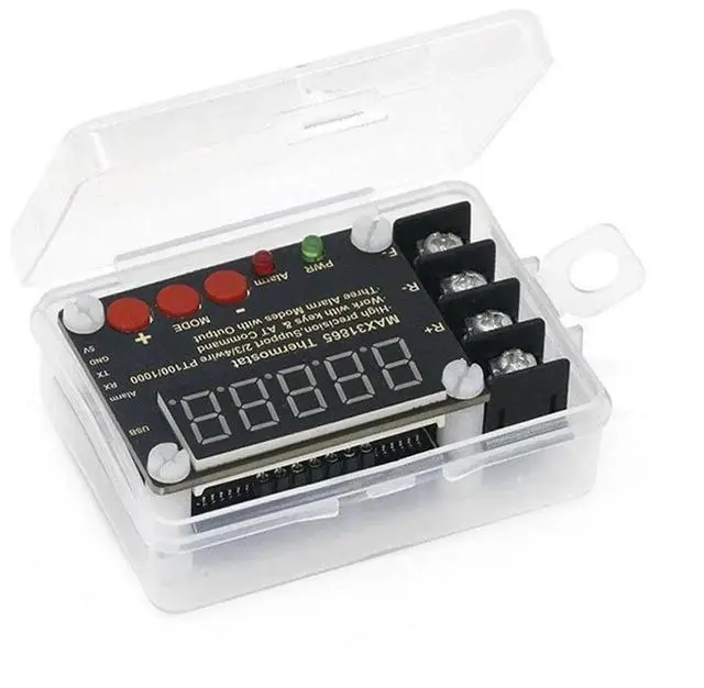 Main image of MAX31865 Temperature Measurement Module Collector PT100 Serial Port Host Computer for Ardunio/STM32 Serial Port Output
