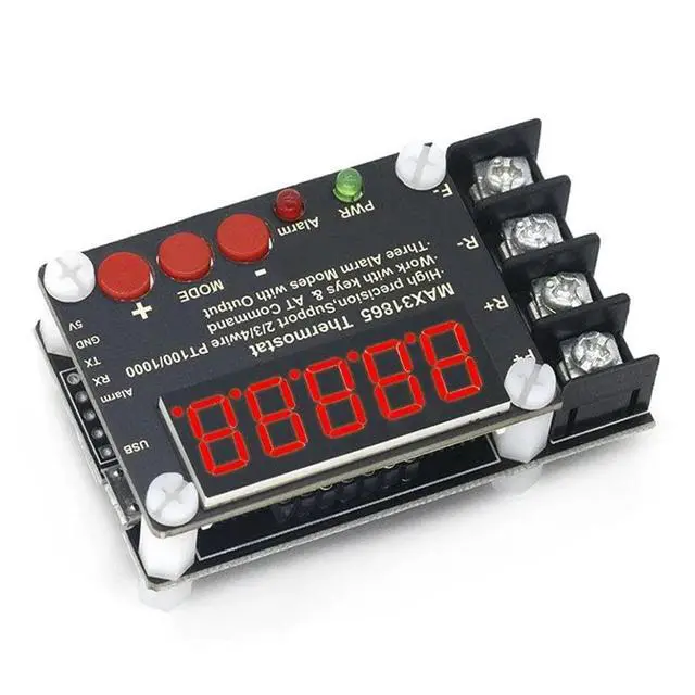 Alt view image 2 of 6 - MAX31865 Temperature Measurement Module Collector PT100 Serial Port Host Computer for Ardunio/STM32 Serial Port Output