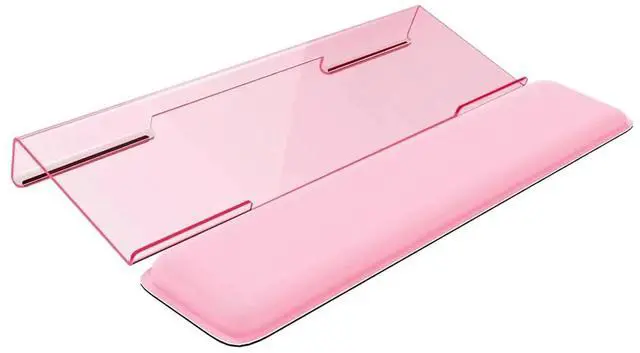 Alt view image 3 of 3 - Computer Keyboard Wrist Rest Stand for Desktop, Keyboard Holder for Easy Typing with Wrist Pad for Desk, Home, School