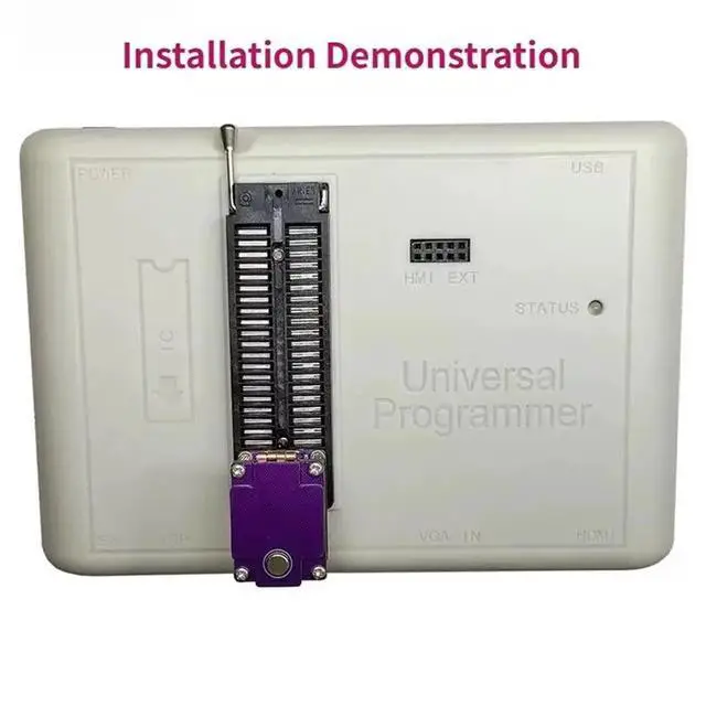 Alt view image 2 of 6 - Programming Test Socket BGA24 Reader/Writer Block Chip Burn BGA24 Read/Write Socket Tool