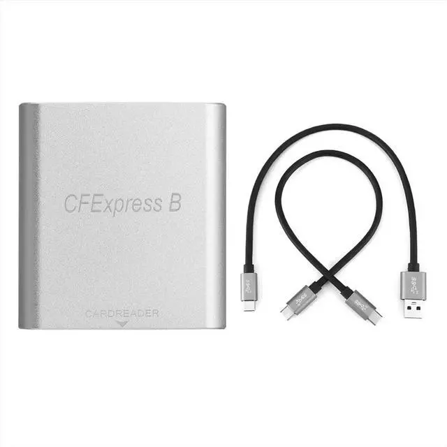 Alt view image 3 of 3 - CFexpress Card Reader USB 3.1 Gen 2 10Gbps CFE B Memory Card Drive-Free Type C Data Reader for Laptop