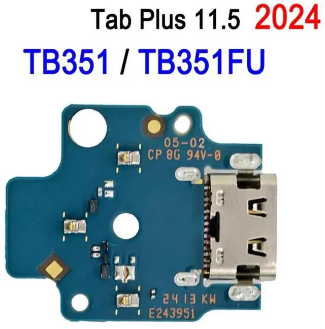 Main image of TB351FU Charging Port Board for Tab Plus 11.5 Inch 2024 TB351/ TB351FU Tablet Charging Board Repair Parts