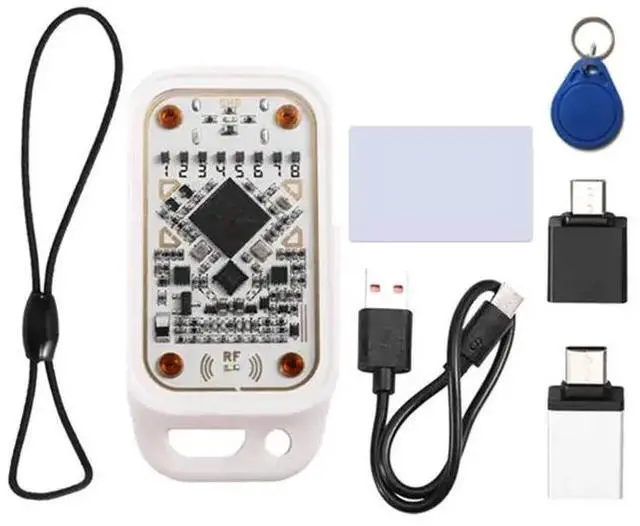 Main image of Chameleon V3.0 Copyer RFID Smart Card Emulator 1UID Keychain+ 1CUID White Card ID IC Copier 125Khz 13.56Mhz