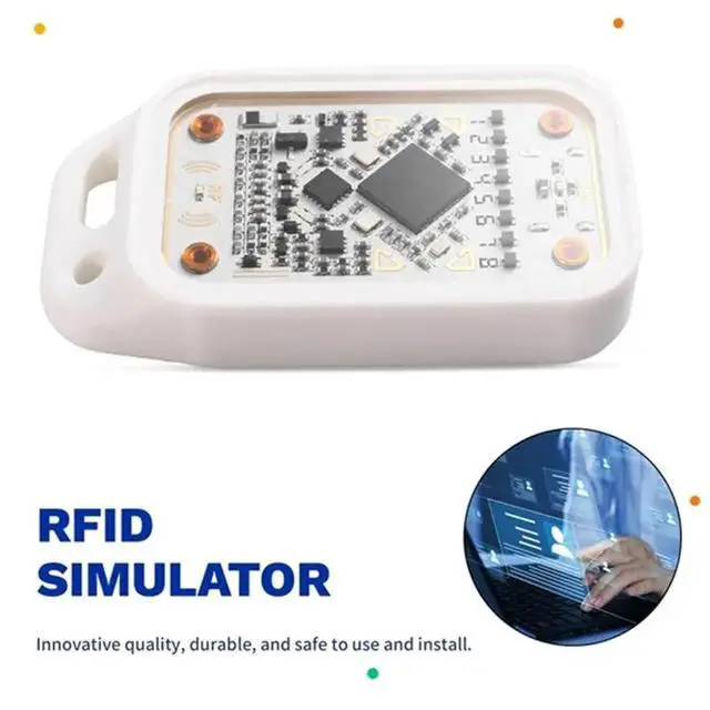 Alt view image 3 of 6 - Chameleon V3.0 Copyer RFID Smart Card Emulator 1UID Keychain+ 1CUID White Card ID IC Copier 125Khz 13.56Mhz