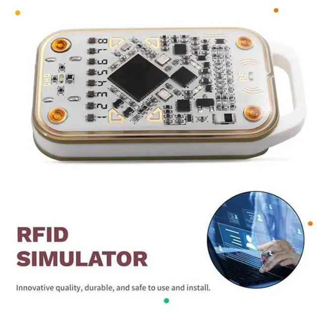 Alt view image 2 of 6 - ID IC Card Reader Copier Chameleon V3.0 RFID Smart Chip 1UID+ 1CUID Keychain 1UID White Card Read Write Smart Tag Copye