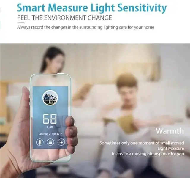 Alt view image 3 of 6 - Smart Home Automation Alarm System Infrared Human Body Sensor Motion Detection Temperature Detector