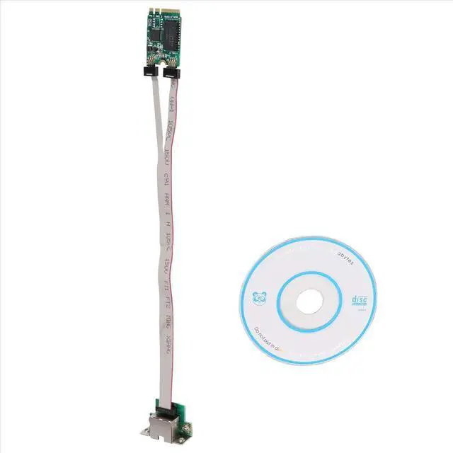 Alt view image 2 of 3 - M.2 A+E KEY 2.5G Ethernet LAN Card RTL8125B Industrial Control Network Card PCI Express Network Adapter