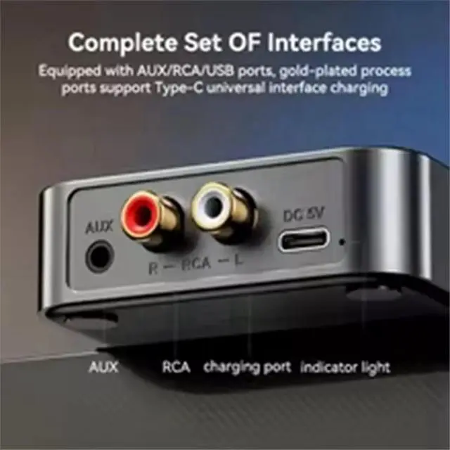 Alt view image 3 of 3 - Bluetooth 6.0 Transmitter Receiver FM Modulator Transmitter 3.5MM AUX Stereo Music LED Display with Mic