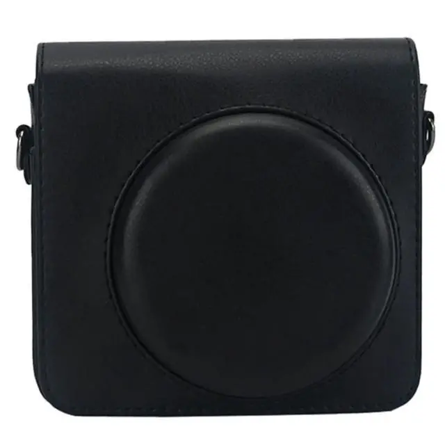 Alt view image 3 of 3 - PU Camera Case for Square SQ40 - Magnetic Buckle Adjustable Shoulder Strap Protective Storage Bag A