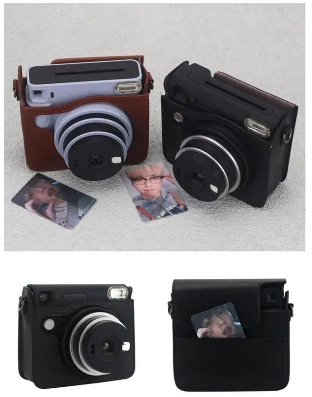 Main image of PU Camera Case for Square SQ40 - Magnetic Buckle Adjustable Shoulder Strap Protective Storage Bag A