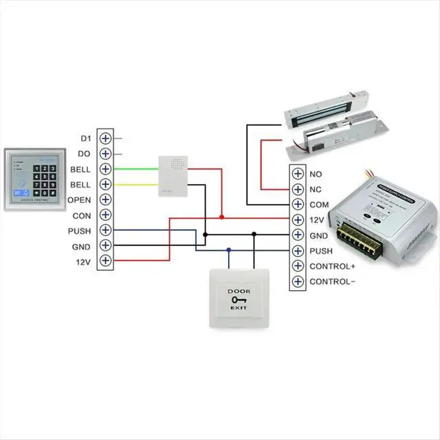 Alt view image 3 of 3 - Mini AC 100-260V Access Control Power Supply Controller DC 12V 5A Access Control Time Delay Power Adapter