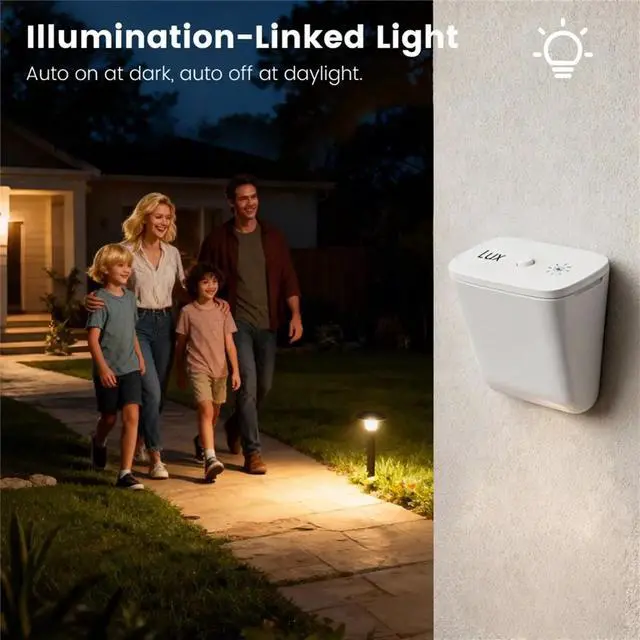 Main image of Tuya Zigbee Illuminance Sensor IP67 Waterproof Light Sensor Brightness Detection Real Time App Control Sensor