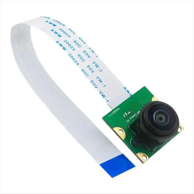 Alt view image 3 of 3 - 8MP IMX219 Mini Camera Module for 5, MIPI- Interface 200° FOV with Pi5 Flexible Cable,Night Vision