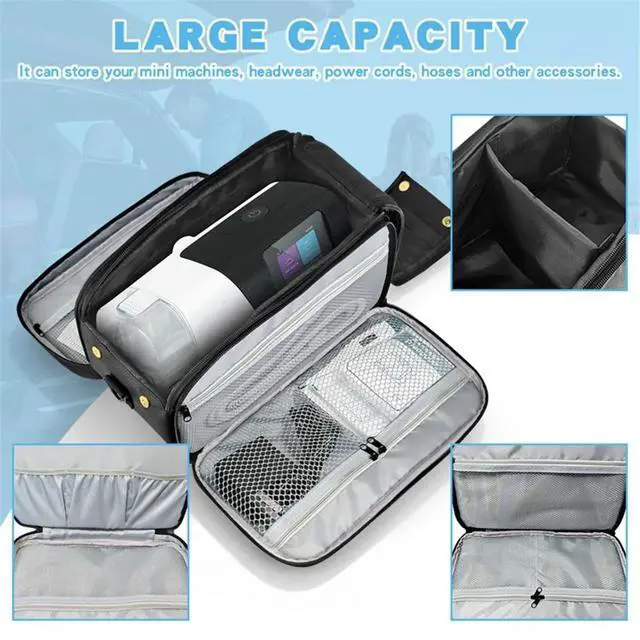 Alt view image 3 of 6 - Travel Bag for AirSense 11 / AirSense 10 Machine and Accessories, Carrying Storage Case