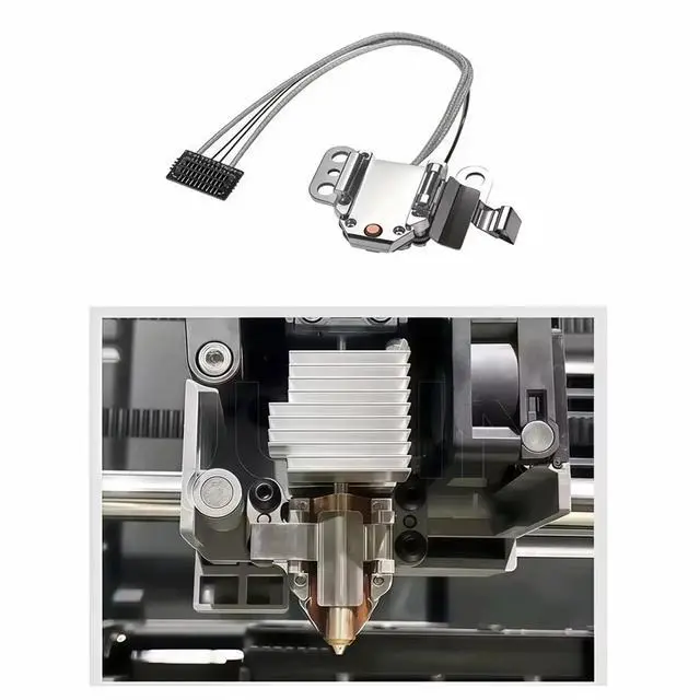 Alt view image 2 of 3 - For AD5X Extruder Hot End Heating Assembly Hot End Fan Kit