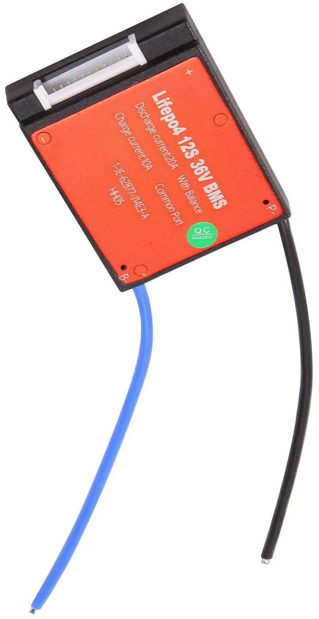 Alt view image 2 of 3 - 12S 36V 20A Waterproof BMS Lifepo4 3.2V 32700 Protected Lithium Pack