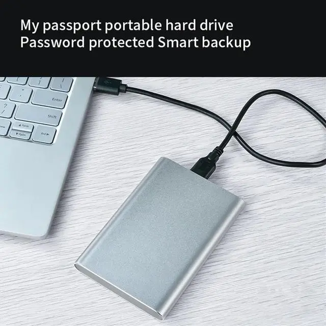 Alt view image 2 of 3 - 2.5Inch External Mobile Hard Disk High Speed USB 3.0 160GB Storage Hard Disk for Laptop Desktop PC Blue