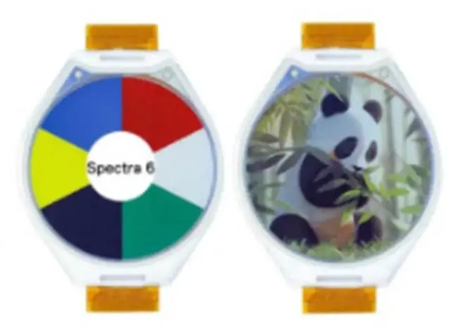 Main image of 1.69inch Round Display 6 Color E-Paper Display 400x400 Pixels Spectra6 Full-Color Low-Power SPI Interface E-Paper