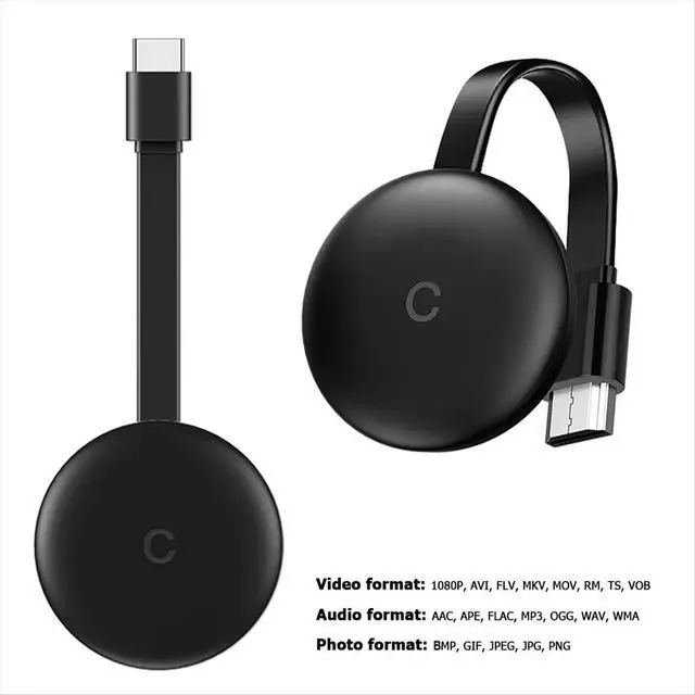 Alt view image 2 of 3 - 4K -Compatible Display Adapter Dual Band Display TV Dongle Display Dongle Video Adapter