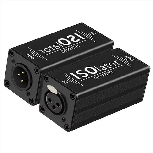 Alt view image 2 of 3 - Audio Isolator XLR Audio Noise Filter Noise Suppressor Isolator Audio for Eliminator Common Ground