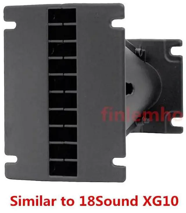 Main image of 1PC Tweeter Speaker Horn DJ Line Array Wave Guide 1" Throat Aluminium XG10 10°x100° For Car HiFi Home Theater Professional Audio