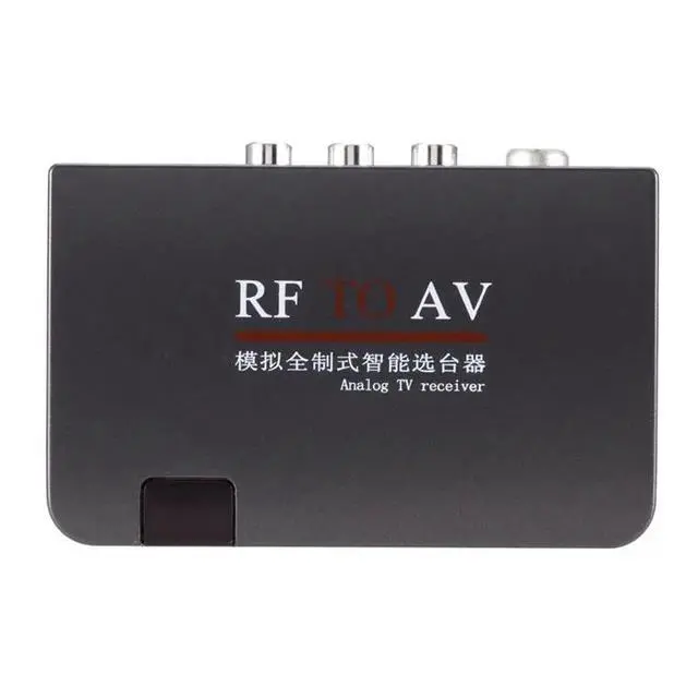Alt view image 3 of 3 - EU Plug RF To AV Video Converter Modulator TV Switch Wire Signal Input Video Signal Output
