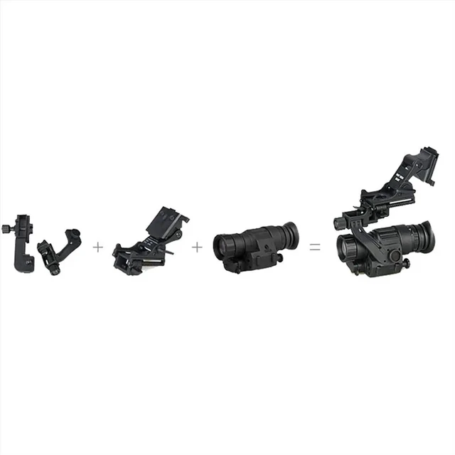 Main image of J-Arm Adapter Bracket for PVS14 Night Vision Device Adapter Conversion Kit for Connecting Dump Truck Mounts