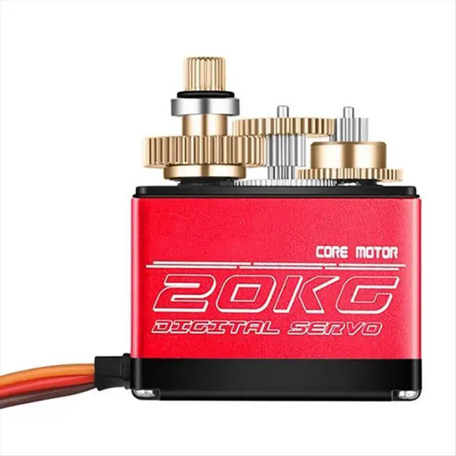 Alt view image 3 of 3 - FT5330M Digital Servo 20KG Waterproof Brushless High Speed Servo Metal Gear Digital Servo for 1/8 1/10 RC Car Boat Robot