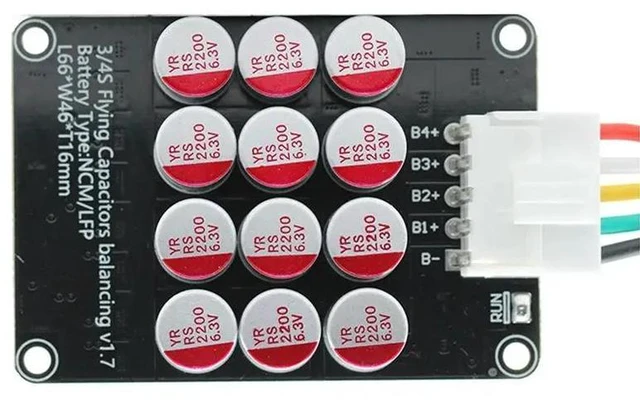 Alt view image 3 of 3 - 5.5A Current Active Balancer 4S Equalizer Lithium Ion Lifepo4 LTO Lithium Active Equalizer Balance Board