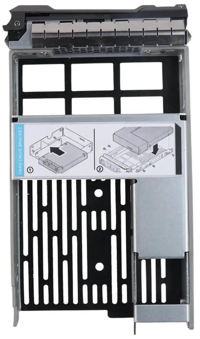 Main image of 3.5 Inch Hard Drive Tray for PowerEdge Servers - with 2.5 Inch HDD Adapter NVMe SSD SAS SATA Bracket