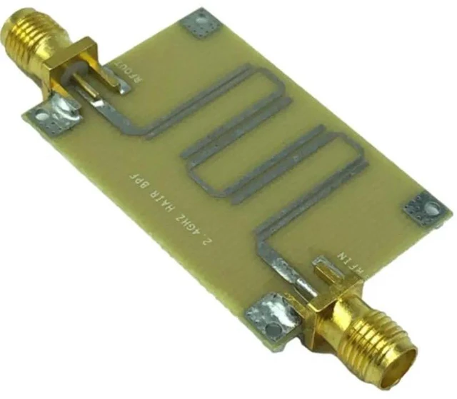 Alt view image 3 of 4 - IDUD Electronic Component 2.4Ghz Microstrip Bandpass Filter Module 5Pcs 1.6 Mm Thick 2.4GHZ