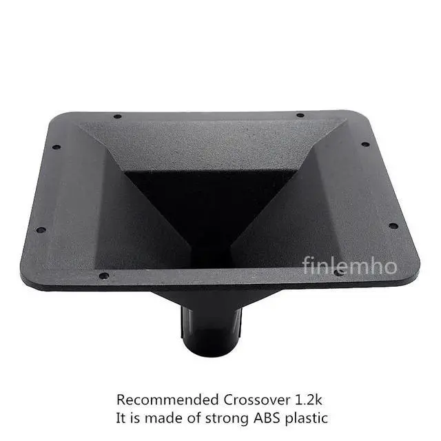 Alt view image 3 of 4 - 2PC Tweeter Speaker Horn 240*195 DJ Car HiFi Treble For Home Theater Professional Console Mixer Audio Public Address System