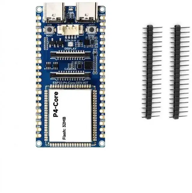 Alt view image 3 of 4 - -P4-Core Dev Kit 32MB Flash RISC-V Dual Core Development Board with DSI USB Type-C Connector