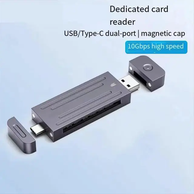 Alt view image 3 of 3 - CFast SD Card Reader USB 3.2 to Micro-SD&TF External Memory OTG Adapter for Mobile Phone Computer Camera 10Gbps