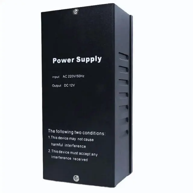 Main image of DC 12V-14V 5A Access Control Switch Power Supply 2 Locks Double Relay Door Power Source Works For Video Intercom AC 110-230