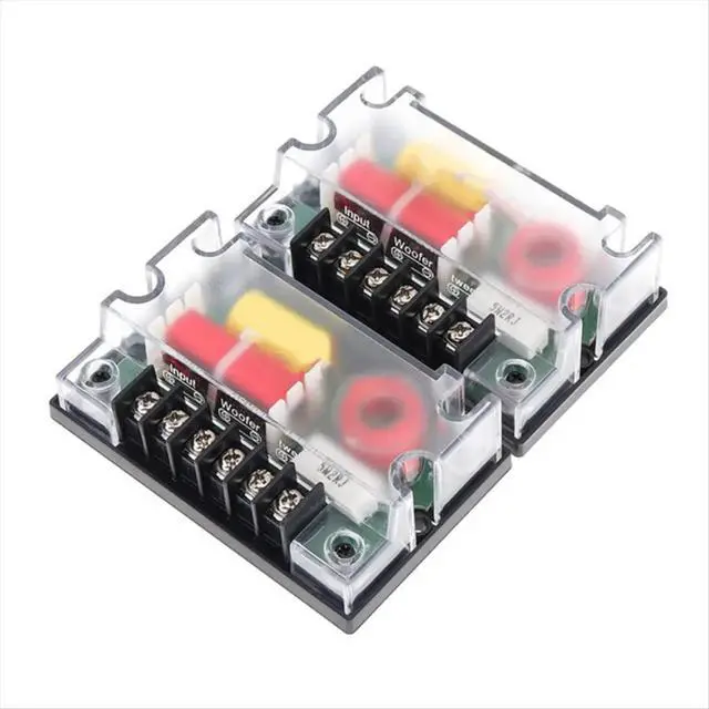 Alt view image 3 of 3 - 200W Speaker 2 Way Audios Frequency Divider Loudspeaker Crossover Filters for Speakers 200W Crossover Filter