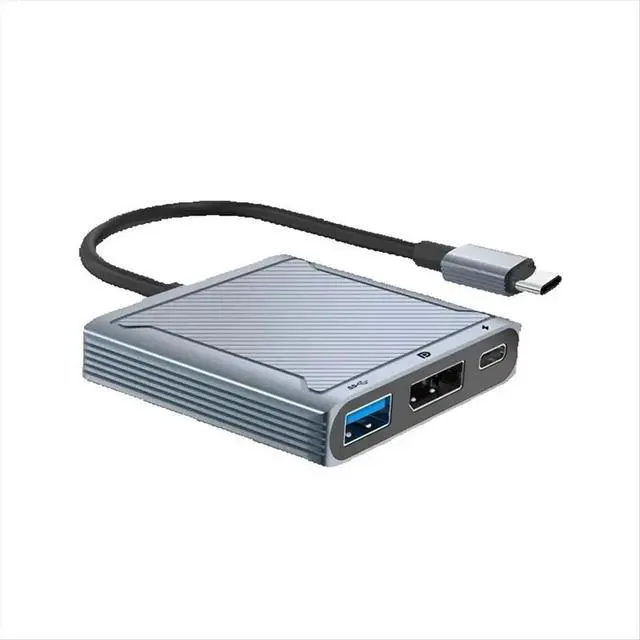 Alt view image 3 of 3 - for USB-C to DisplayPort Cable 8K 60Hz USB C to DP 144Hz with Hub Dock Function for Type C