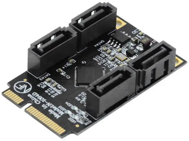 Main image of High-Speed 3.0 Adapter Efficient Data Management: Mini PCIe to 4 Ports 3.0 Adapter - Fast and Reliable