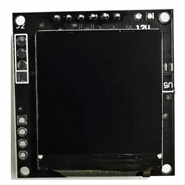 Alt view image 2 of 3 - 1.3in Mini LCD Music Spectrum Display Analyzer MP3 Power Amplifier Audio Level Indicator Rhythm Balanced VU METER Module
