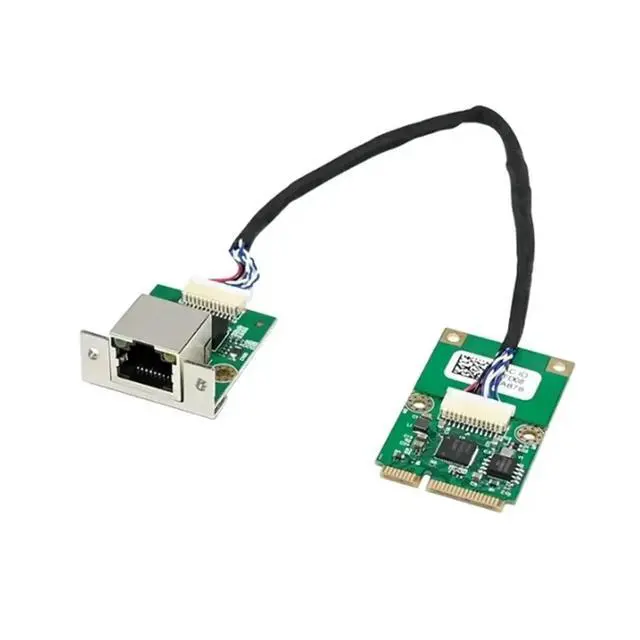 Alt view image 3 of 3 - RS232 Mini PCIe to Dual Port 1000Mbps Wired Industrial Control Server 2.5G Network Card I225V B3 Ethernet