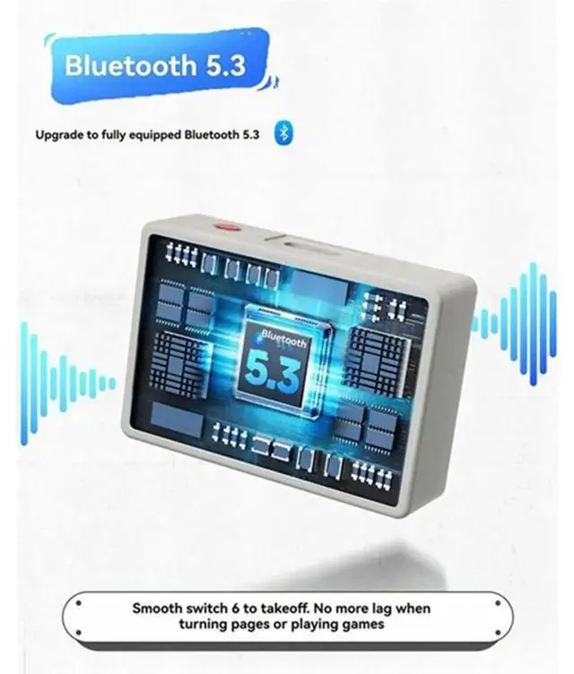 Alt view image 2 of 3 - Bluetooth Multi-Function Gamepads Pocket Mini Controller Joystick Short Video Remote Control for PC Simulation Game